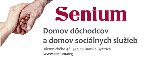 Domov dôchodcov a domov sociálnych služieb SENIUM Logo